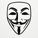Guy Fawkes mask (ANON) Live Price, Chart and Marketcap