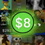 Buy Just Hold $8 Worth